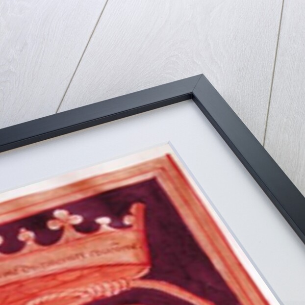 Fol. 61r The Crowned Heart of Courage by Jean Perreal