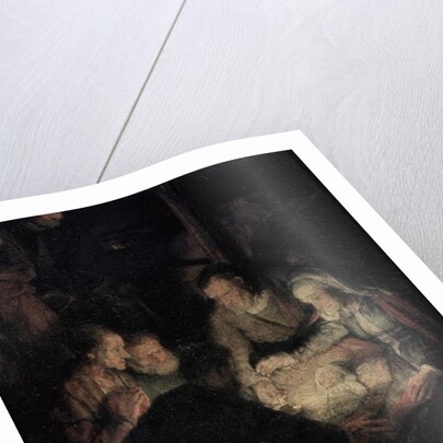 The Adoration of the Shepherds, detail, 1646 by Rembrandt Harmensz. van Rijn