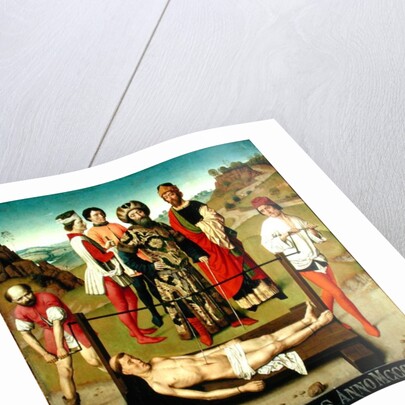 The Martyrdom of Saint Erasmus, central panel from the Triptych of Saint Erasmus, c.1460 by Dirck Bouts