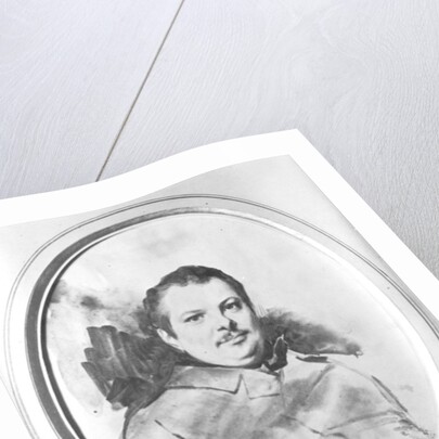 Portrait of Honore de Balzac c.1820 by Louis Boulanger