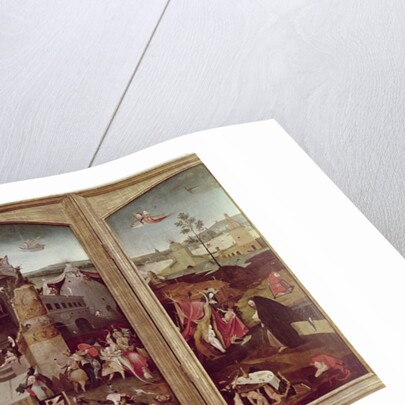 Triptych of the Temptation of St. Anthony by Hieronymus Bosch