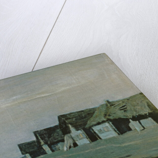 Village by Moonlight, 1897 by Isaak Ilyich Levitan