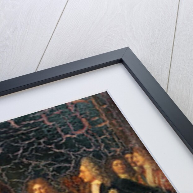 Louis XV Visiting Peter I the Great at l'Hotel de Lesdiguieres, 10th May 1717 by Louise Marie Jeanne Hersent