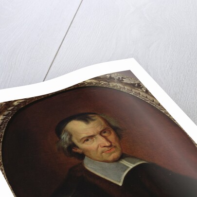 Portrait of Antoine Arnauld by Jean Baptiste de Champaigne