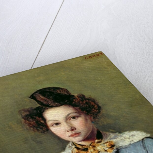 Marie Louise Sennegon, 1831 by Jean Baptiste Camille Corot