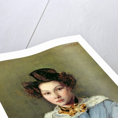 Marie Louise Sennegon, 1831 by Jean Baptiste Camille Corot