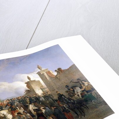 Entrance of the French Expeditionary Corps into Mexico City, 10th June 1863, 1869 by Jean Adolphe Beauce