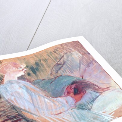 The Divan, Rolande, 1894 by Henri de Toulouse-Lautrec