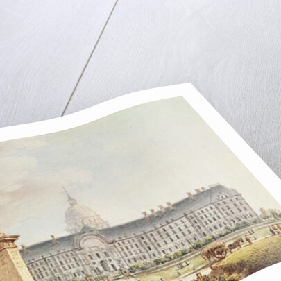 View of the Hotel des Invalides by Victor Jean Nicolle