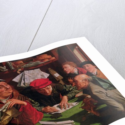 The Lawyer's Office, c.1545 by Marinus van Reymerswaele