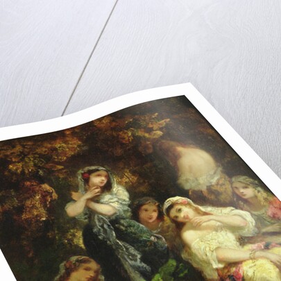 Mad Girls by Narcisse Virgile Diaz de la Pena