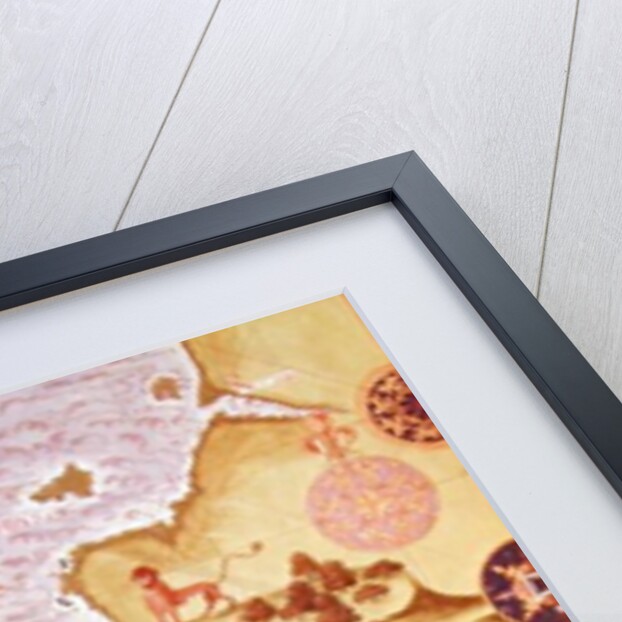 Fol.34v Map of Australia by Guillaume Le Testu