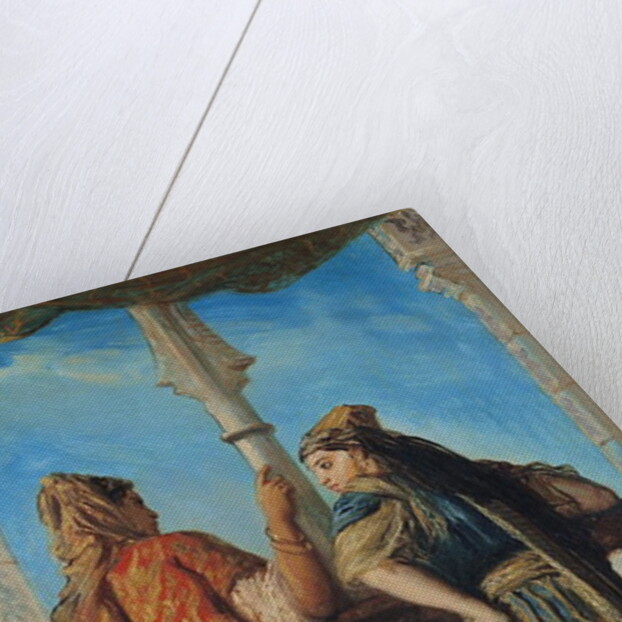 Jewish Women at the Balcony, Algiers, 1849 by Theodore Chasseriau