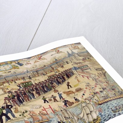 Carpenter Apprentices at the end of their Tour, 1826 by French School