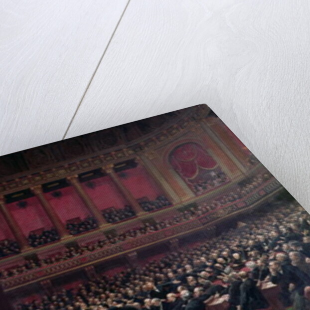 Louis Adolphe Thiers Acclaimed by the Deputies During a Meeting, 16th June 1877, c.1878 by Benjamin Ulmann