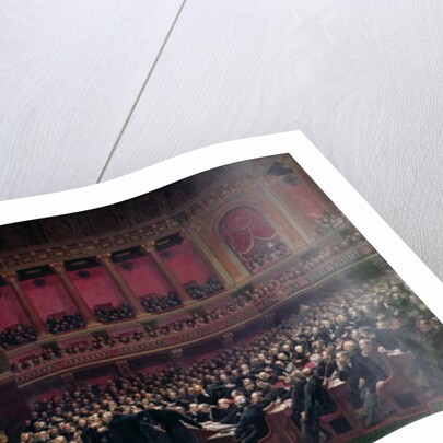 Louis Adolphe Thiers Acclaimed by the Deputies During a Meeting, 16th June 1877, c.1878 by Benjamin Ulmann