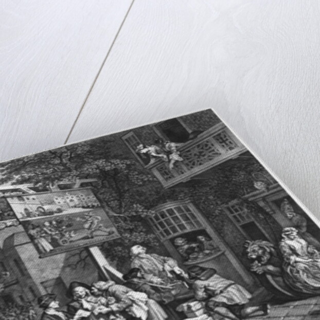 The Election II; Canvassing for Votes by William Hogarth