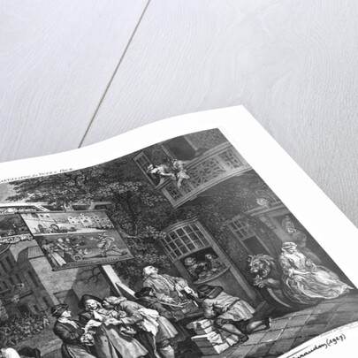 The Election II; Canvassing for Votes by William Hogarth