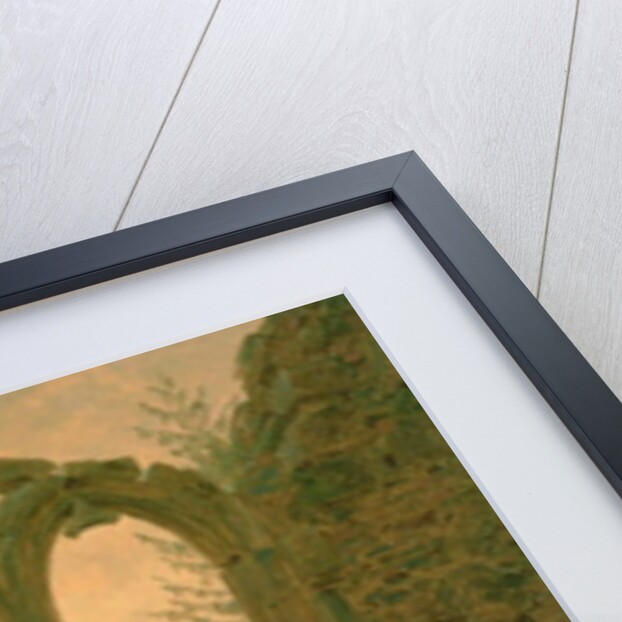 Ruins of the Oybin Monastery 1835-40 by Caspar David Friedrich