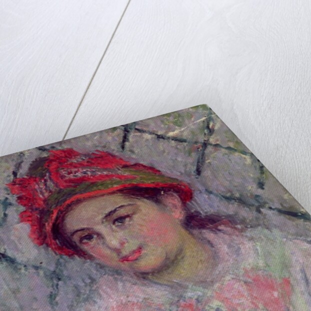 Portrait of Blanche Hoschede as a Young Girl, c.1880 by Claude Monet