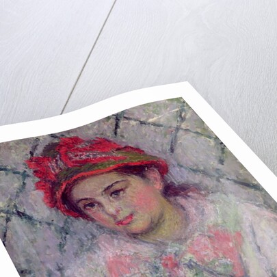 Portrait of Blanche Hoschede as a Young Girl, c.1880 by Claude Monet