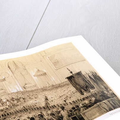 The Re-establishment of the Cult: A Te Deum at Notre-Dame de Paris, 18th April 1802 by Victor Adam