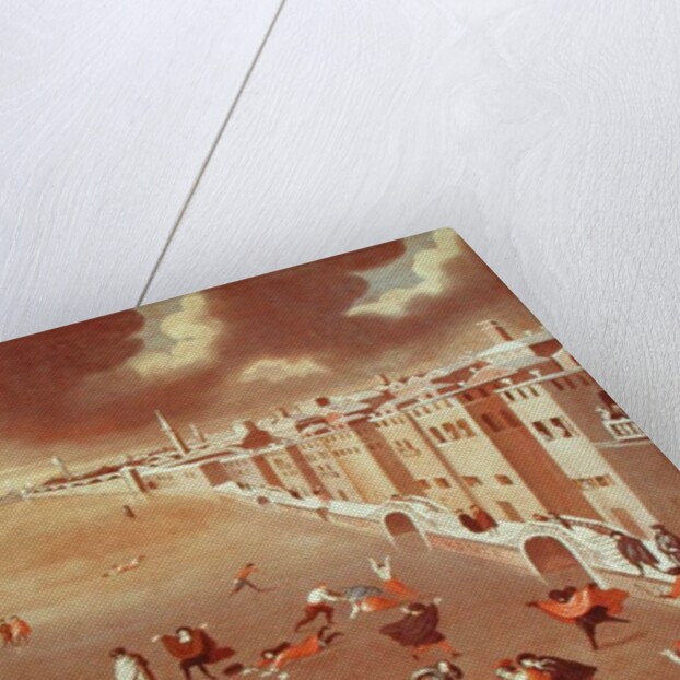 The Frozen Lagoon in 1708 by Gabriele Bella