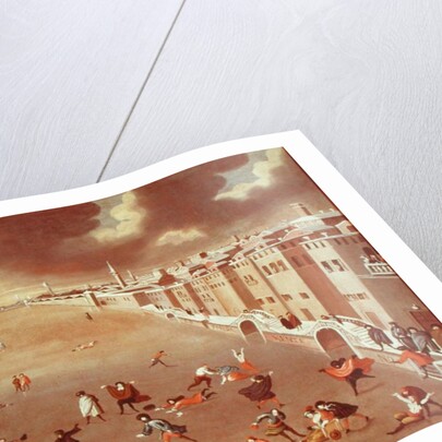 The Frozen Lagoon in 1708 by Gabriele Bella