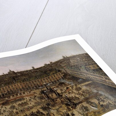 The Place Royale and the Carrousel in 1612 by French School