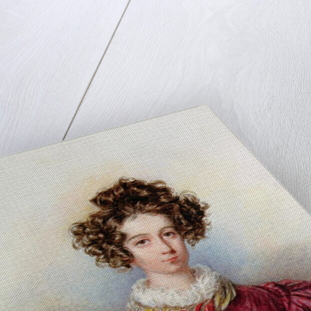 Portrait of George Sand 1830 by Candide Blaize