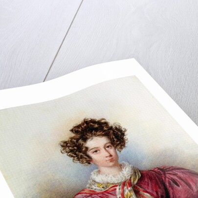 Portrait of George Sand 1830 by Candide Blaize