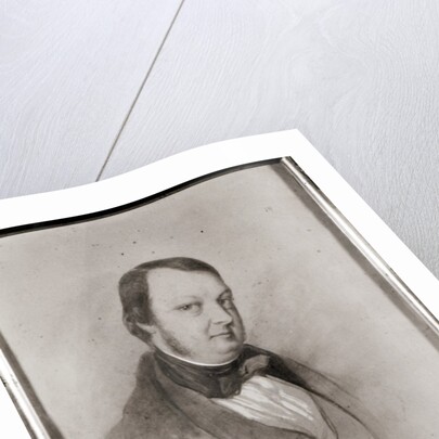 Portrait of Frederic Chopin by Jean Joseph Bonaventure Laurens