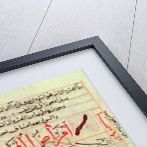 Page from the 'Canon of Medicine' by Avicenna, 14th century by Islamic School