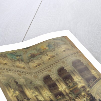 The Staircase of the Opera, 1877 by Louis Beroud