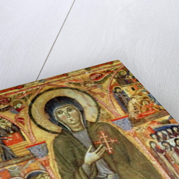 St. Clare with Scenes from her Life, 13th century by Maestro di Santa Chiara