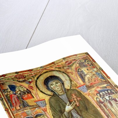 St. Clare with Scenes from her Life, 13th century by Maestro di Santa Chiara