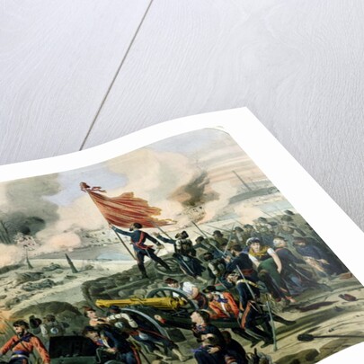 Attack at Pont de Neuilly and Courbevoie, 2nd April 1871 by French School