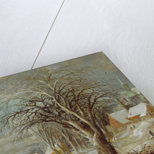Winter Landscape by Joos or Josse de The Younger Momper