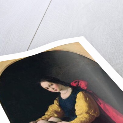 St. Agatha by Francisco de Zurbaran
