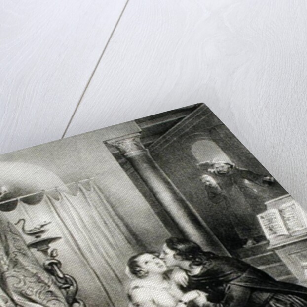 Heloise and Abelard by Achille Deveria