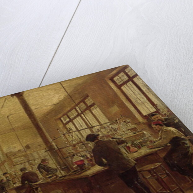 The Laboratory, 1887 by Ferdinand Joseph Gueldry