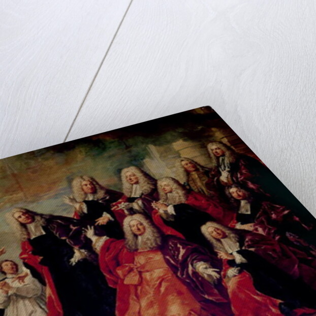 Ex-Voto. The Corps de Ville Demand a Return of Good Weather by Jean Francois de Troy