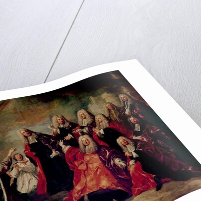 Ex-Voto. The Corps de Ville Demand a Return of Good Weather by Jean Francois de Troy