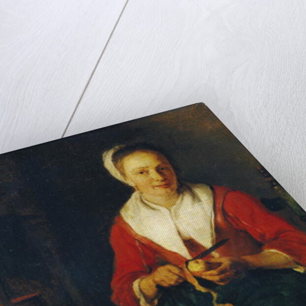 The Apple Peeler by Gabriel Metsu