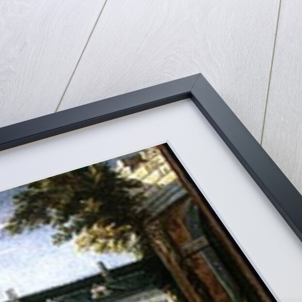 Market on the Banks of a River by Mathys Schoevaerdts