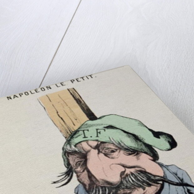 Napoleon le Petit, caricature of Louis-Napoleon Bonaparte 1870 by Charles Frondat