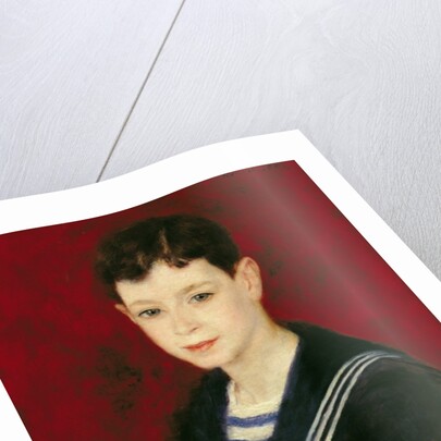 Portrait of Fernand Halphen 1880 by Pierre Auguste Renoir