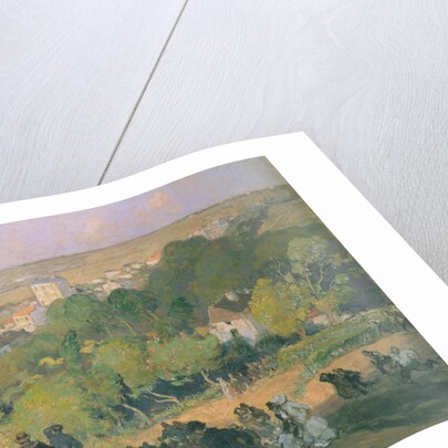 Balloon Landing at Pre St-Gervais, c.1885 by Auguste Lepere