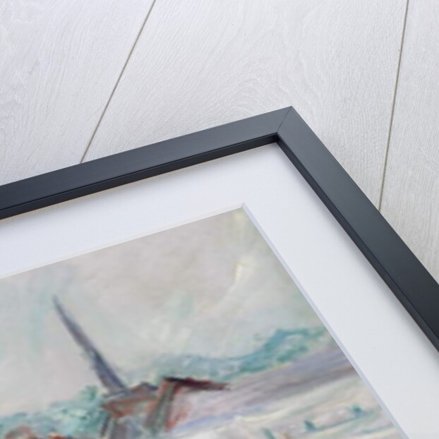 Boats in the Port of Honfleur, 1917 by Claude Monet