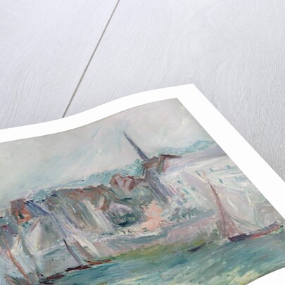 Boats in the Port of Honfleur, 1917 by Claude Monet